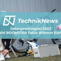 TechnikNews Ostergewinnspiel 2023 Teufel BOOMSTER Fabio Wibmer