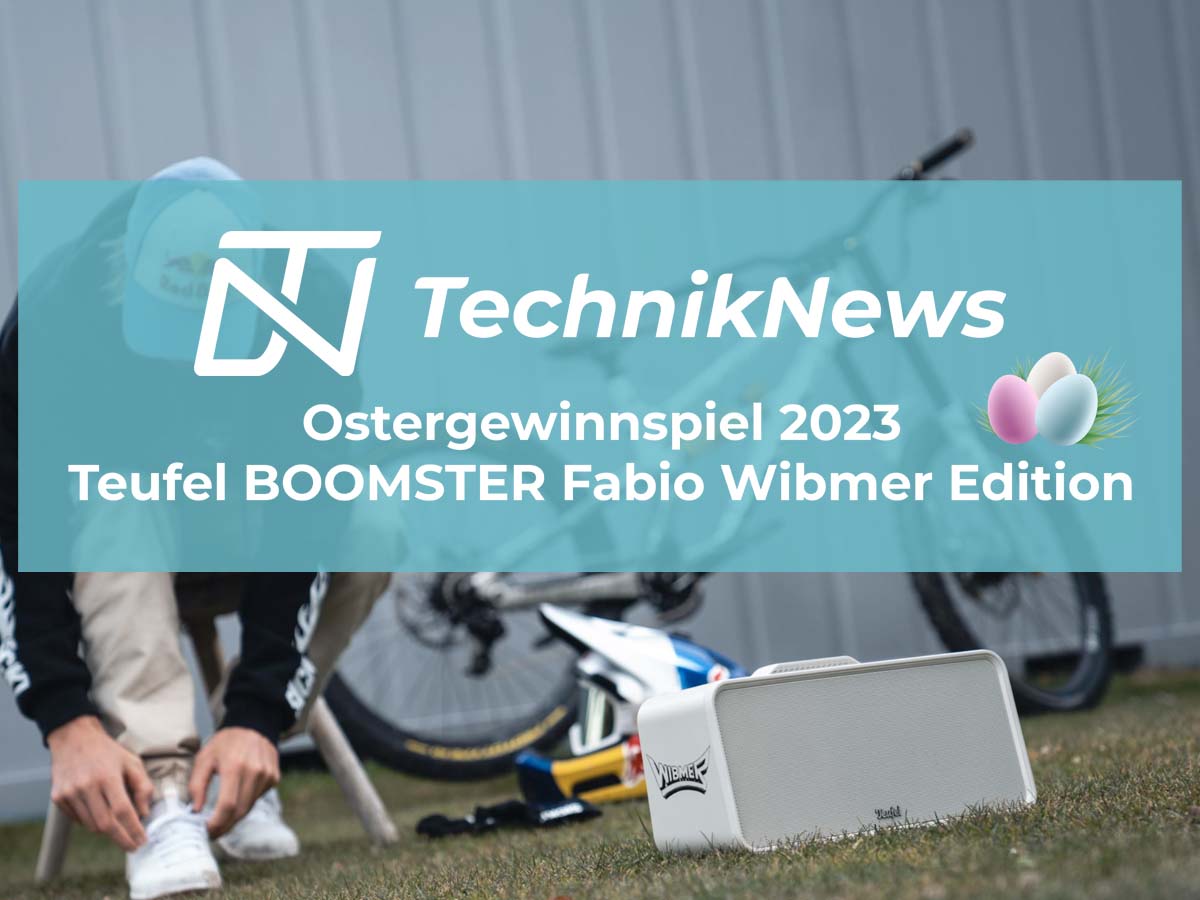 TechnikNews Ostergewinnspiel 2023 Teufel BOOMSTER Fabio Wibmer