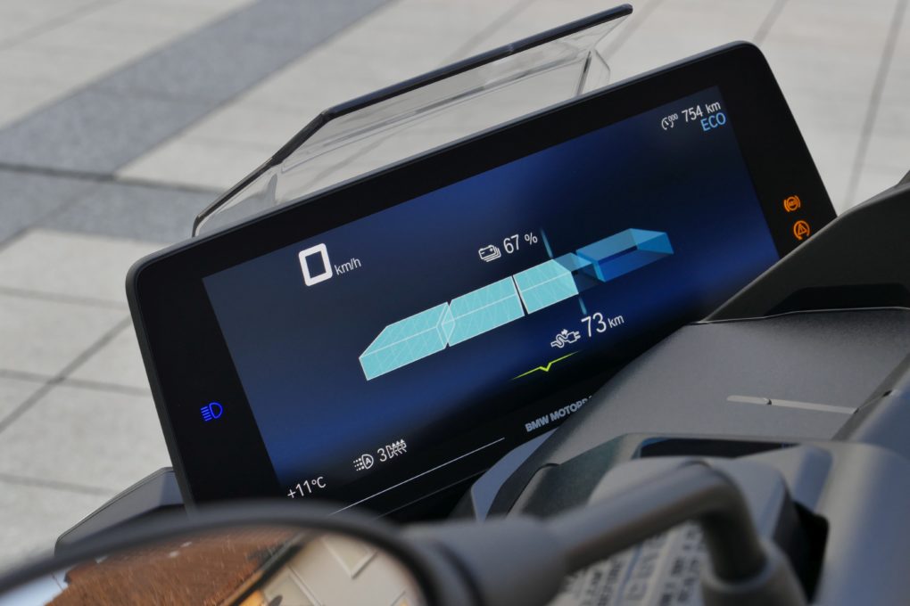 BMW CE 04 Display