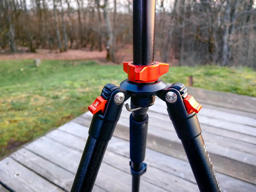 K&F Concept Tripod K254A1+BH-28L Gravity Hook and Latches
