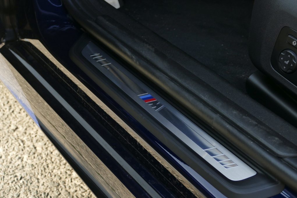 BMW 330e door sill