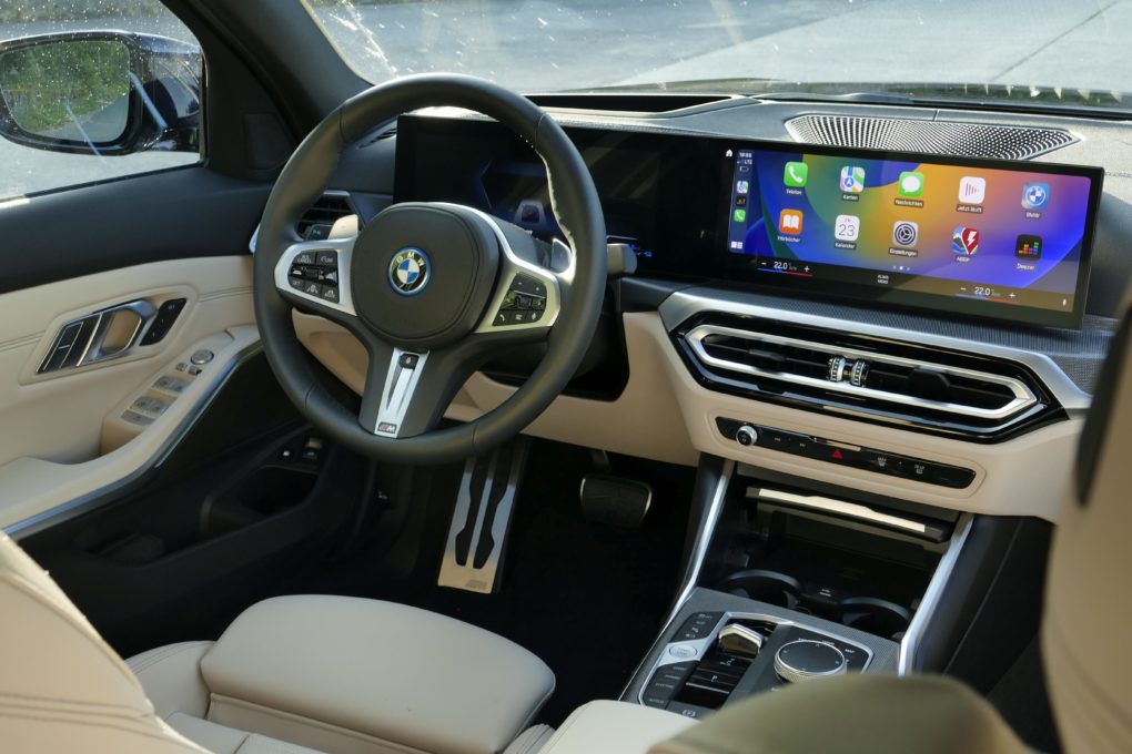 BMW 330e interior