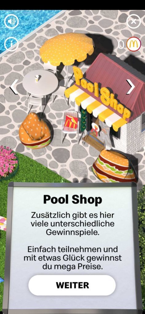 MyMcDonald's Pool Party Pool Shop