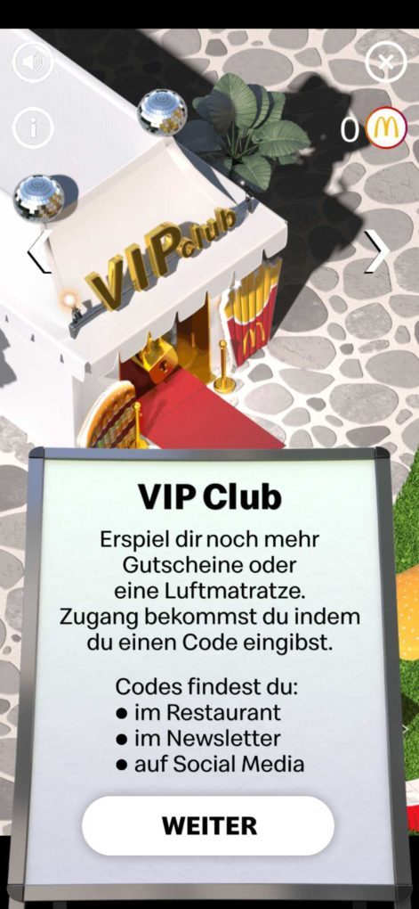 MyMcDonald's Pool-Party VIP Club