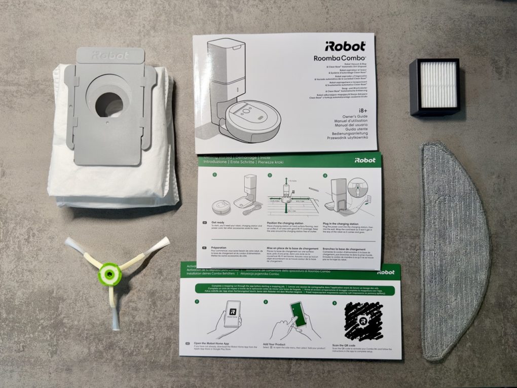 iRobot Roomba i8+ scope of delivery