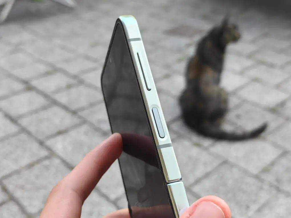 Samsung Galaxy Z Flip5 Fingerabdrucksensor