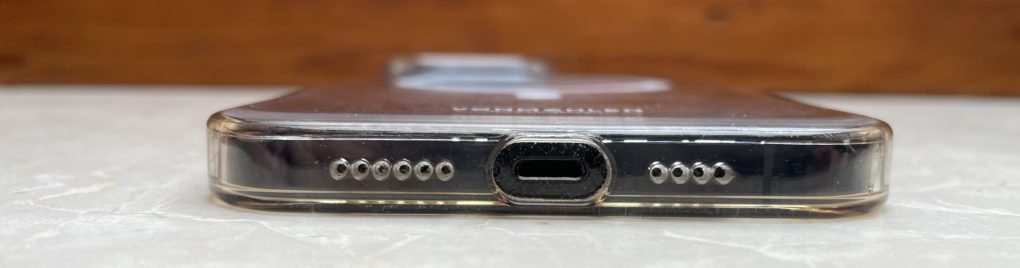Vonmählen Transparent Case iPhone Ports
