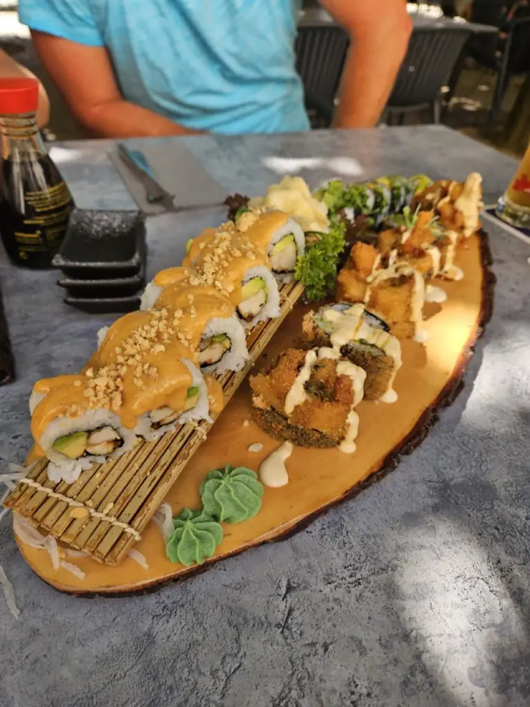 Z Fold5 Bild Hauptkamera Sushi