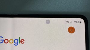 Z Fold5 Kamera unter dem Display