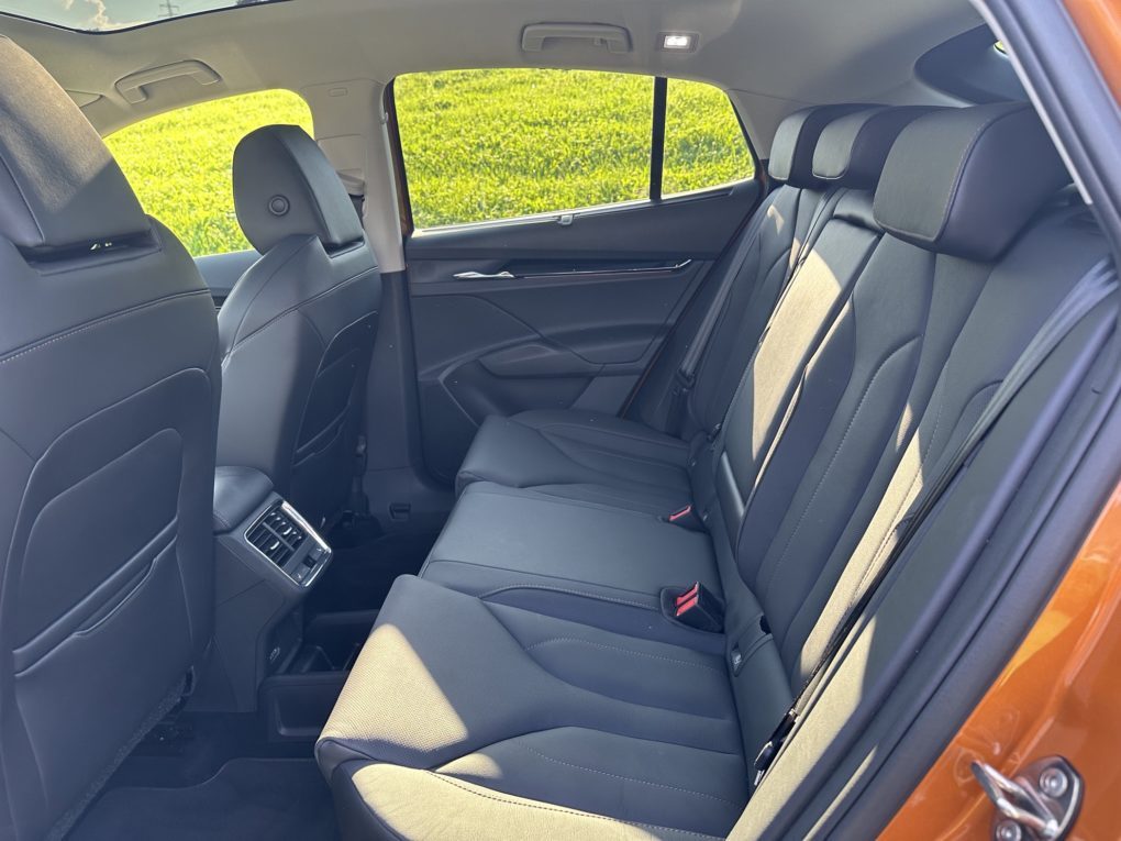 Škoda Enyaq Coupé back seat