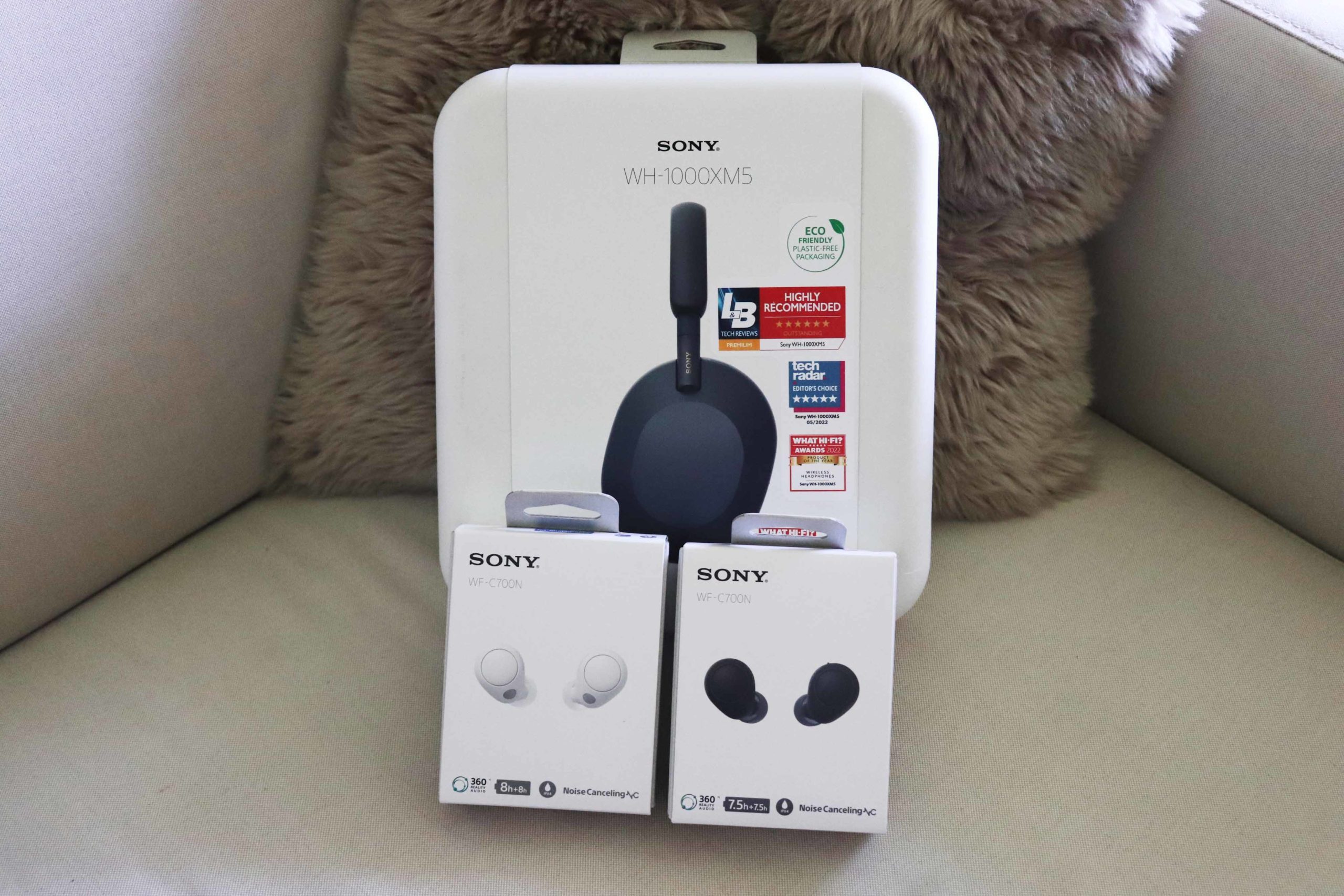 Sony WH-1000XM5 & WF-C700N Gewinnspiel