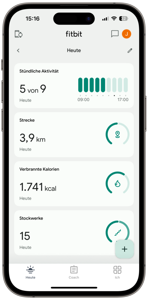 Fitbit Versa 4 App Bild 3