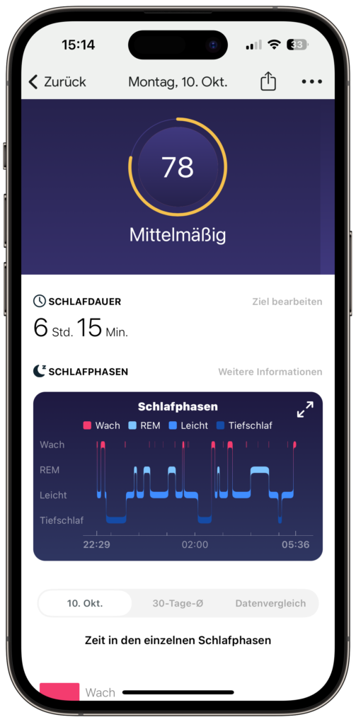 Fitbit Versa 4 App Schlaftracking 1