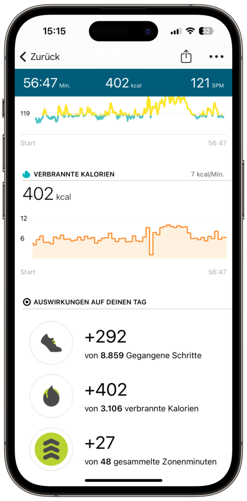 Fitbit Versa 4 app sports tracking image 2