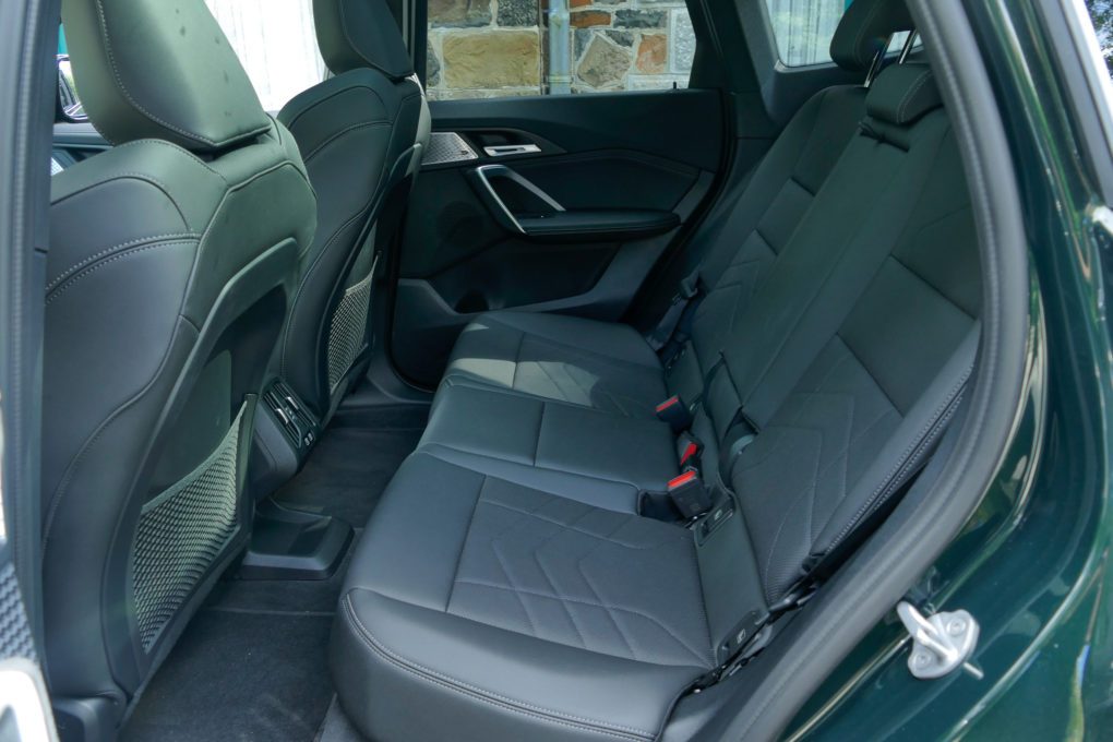 BMW iX1 xDrive30 rear seat