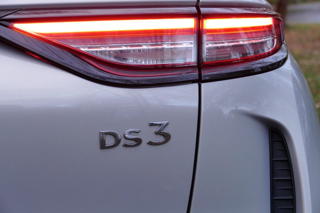 DS3 E-Tense Schriftzug 2