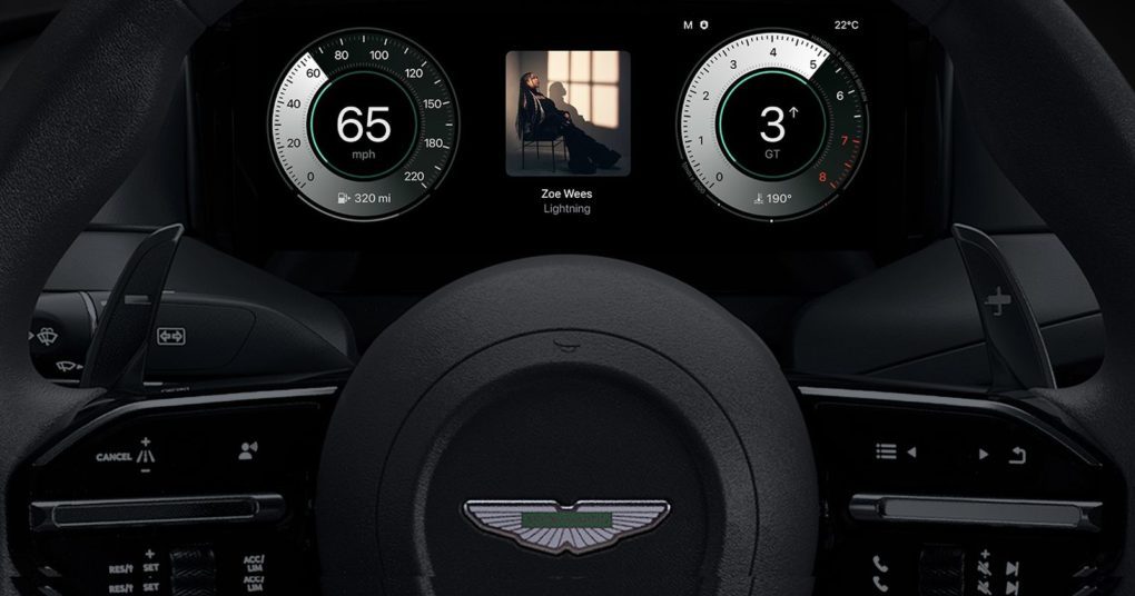 CarPlay Aston Martin 2