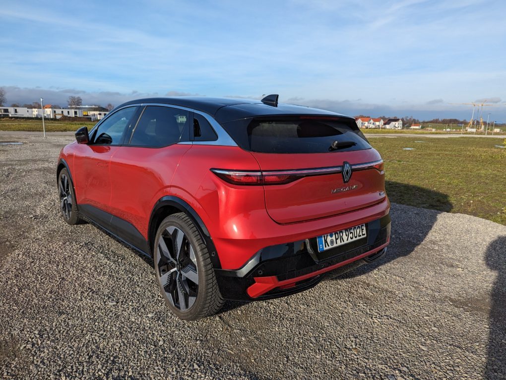 Renault Megane E-Tech left rear side