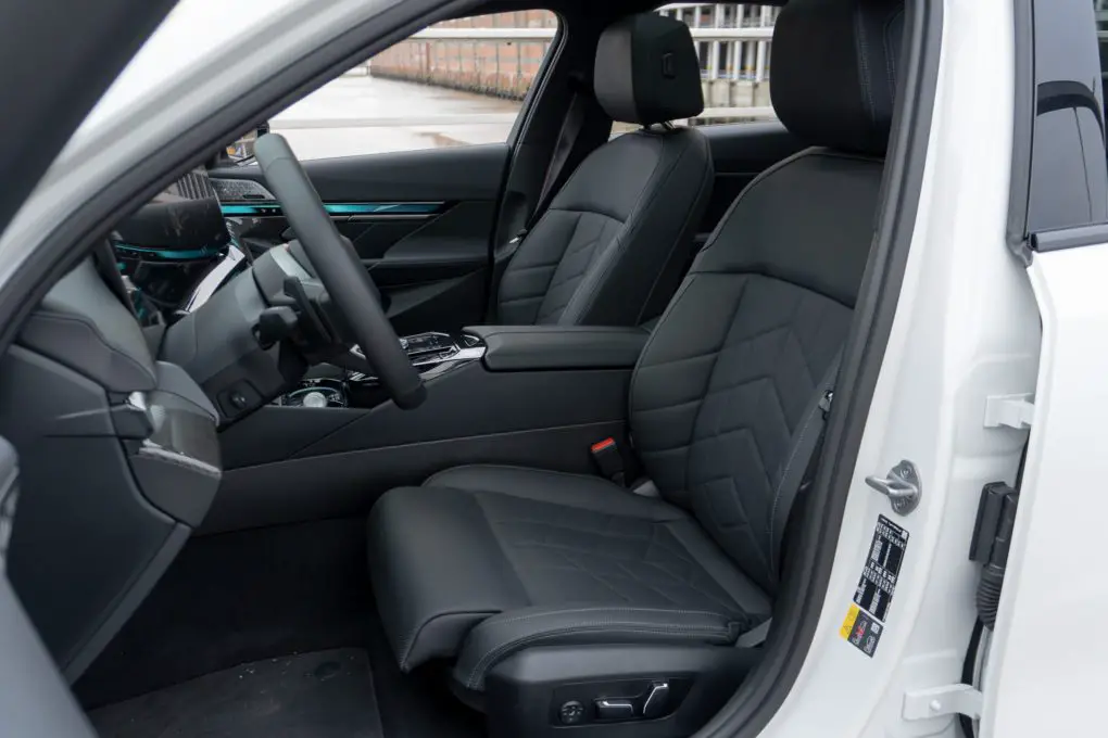BMW i5 M60 driver's seat