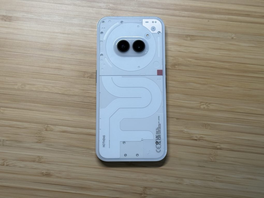 Nothing Phone 2a design and workmanship