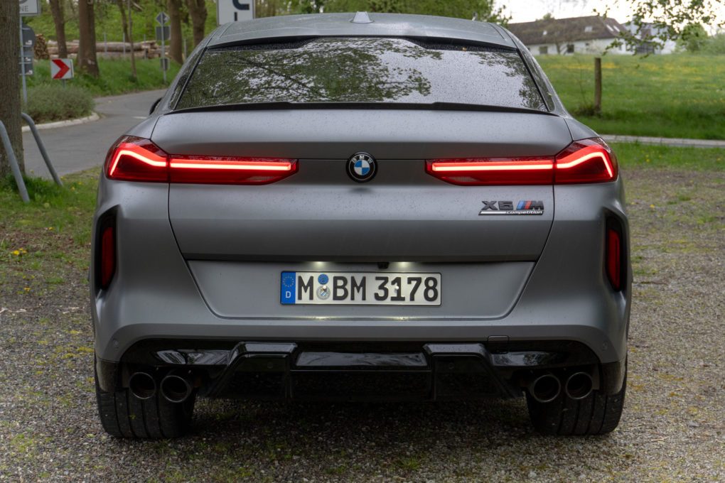 BMW X6 M Competition Heck