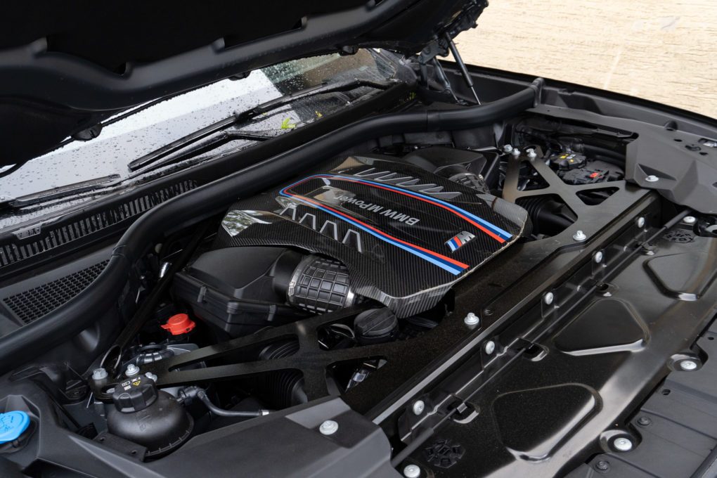 BMW X6 M Competition Motorraum