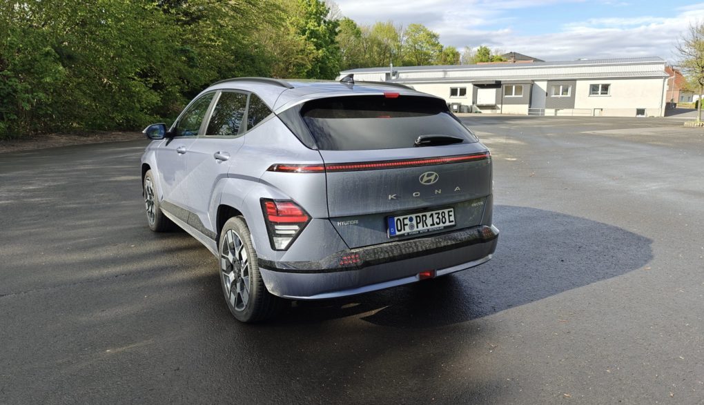 Hyundai Kona Heck seite