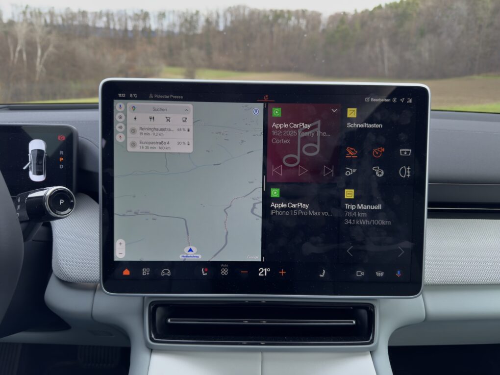 Polestar 4 Center Display
