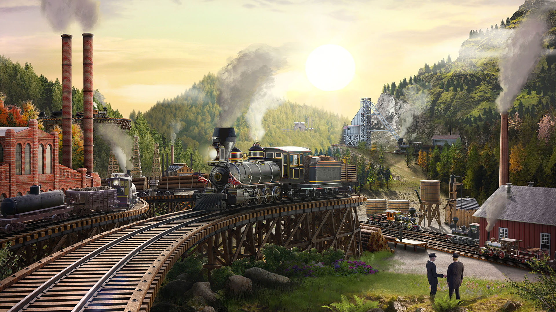 Railroads Online: Keyart