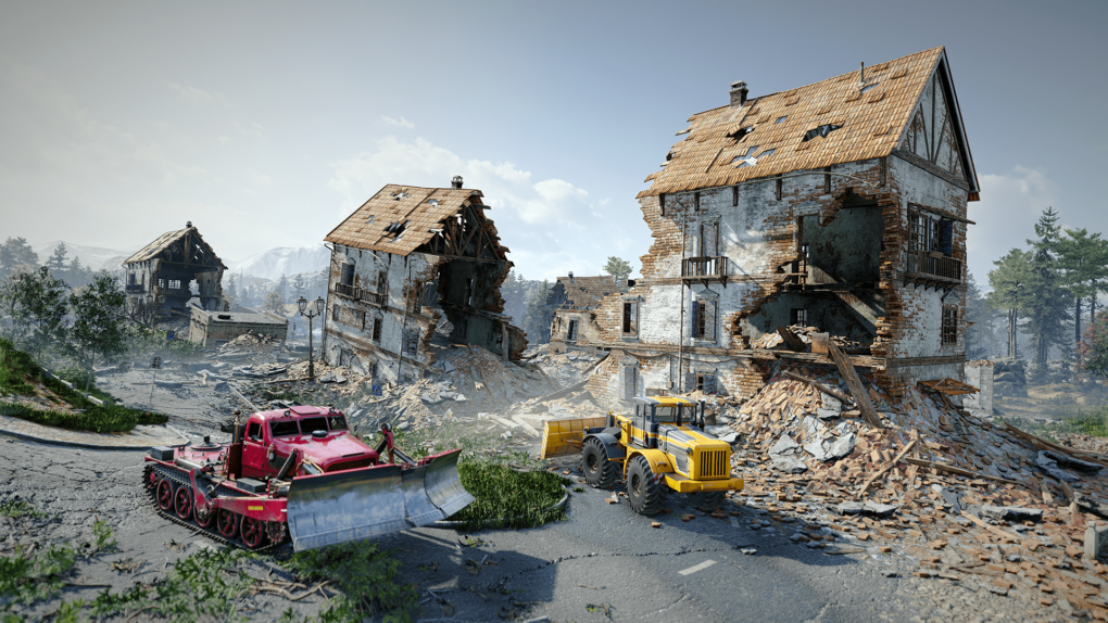 RoadCraft: Häuserwiederaufbau