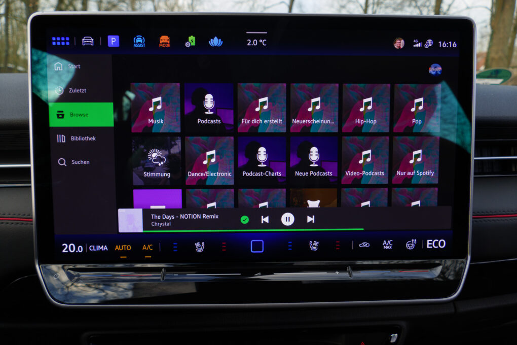 VW ID.7 GTX Display 13