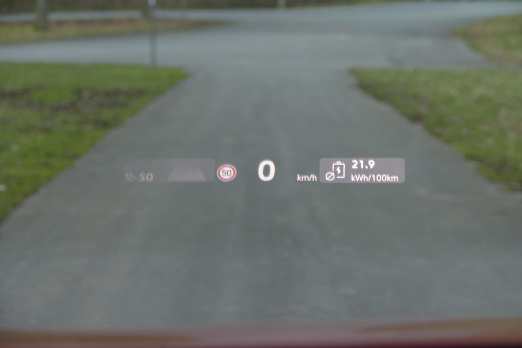 VW ID.7 GTX HUD