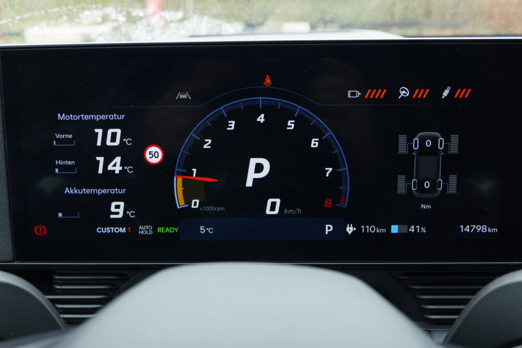 Hyundai IONIQ 5N Tacho