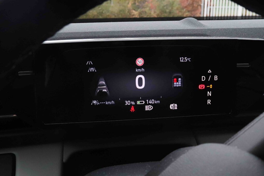 Ford Capri Test Cockpit Display