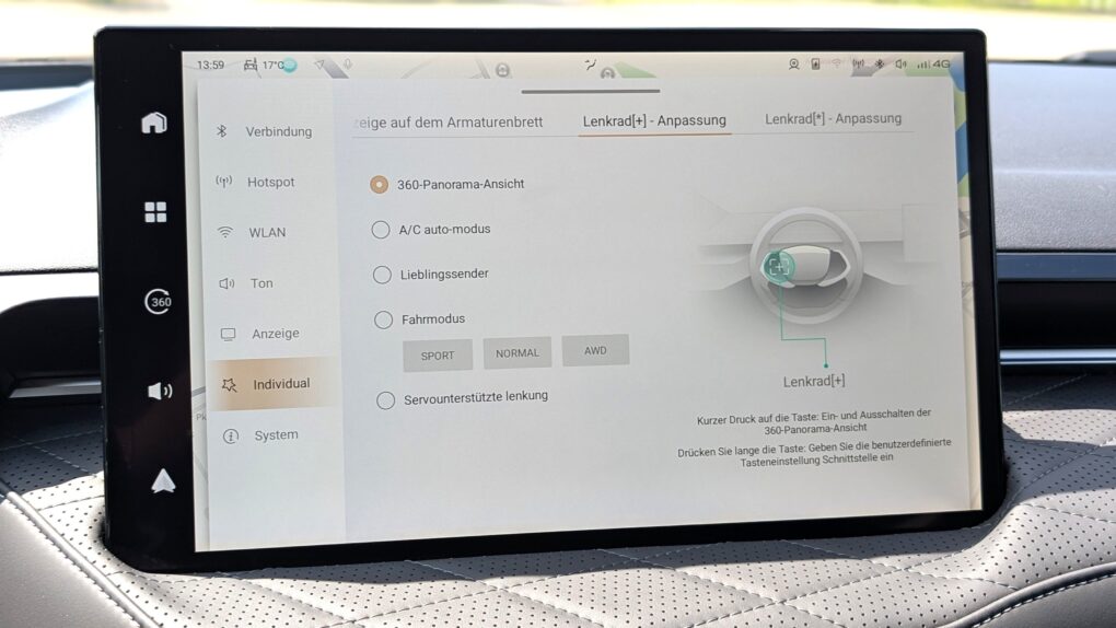 Wey 03 Lenkradtasten individuell