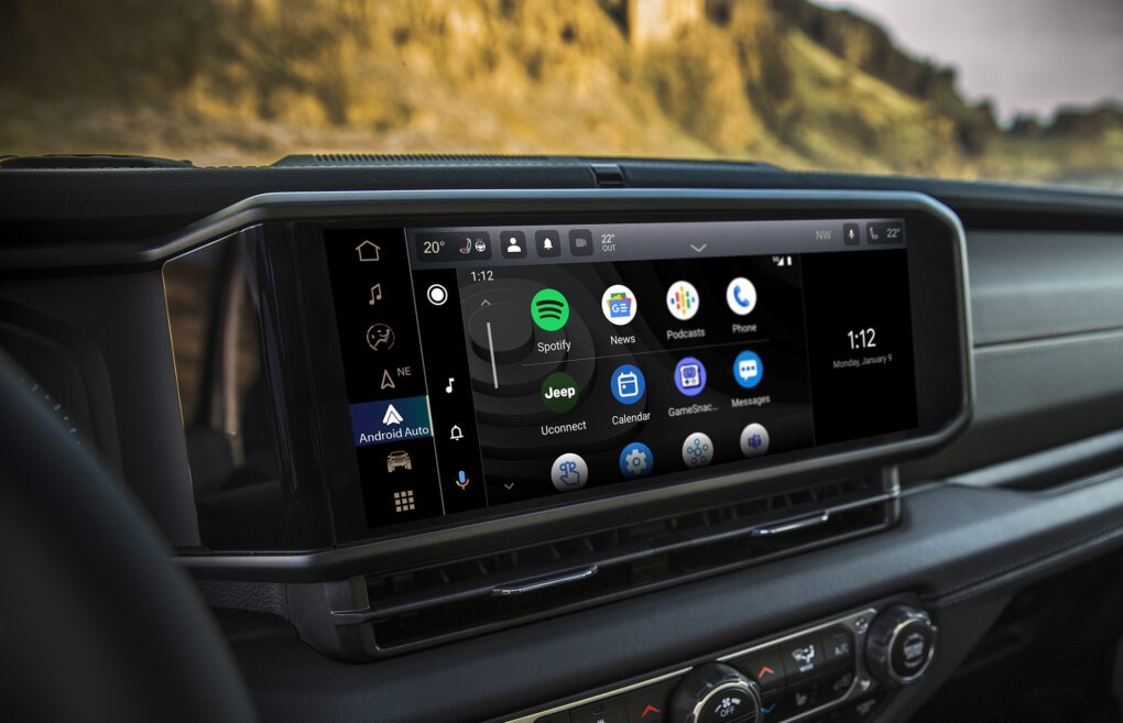 Jeep Wrangler Display
