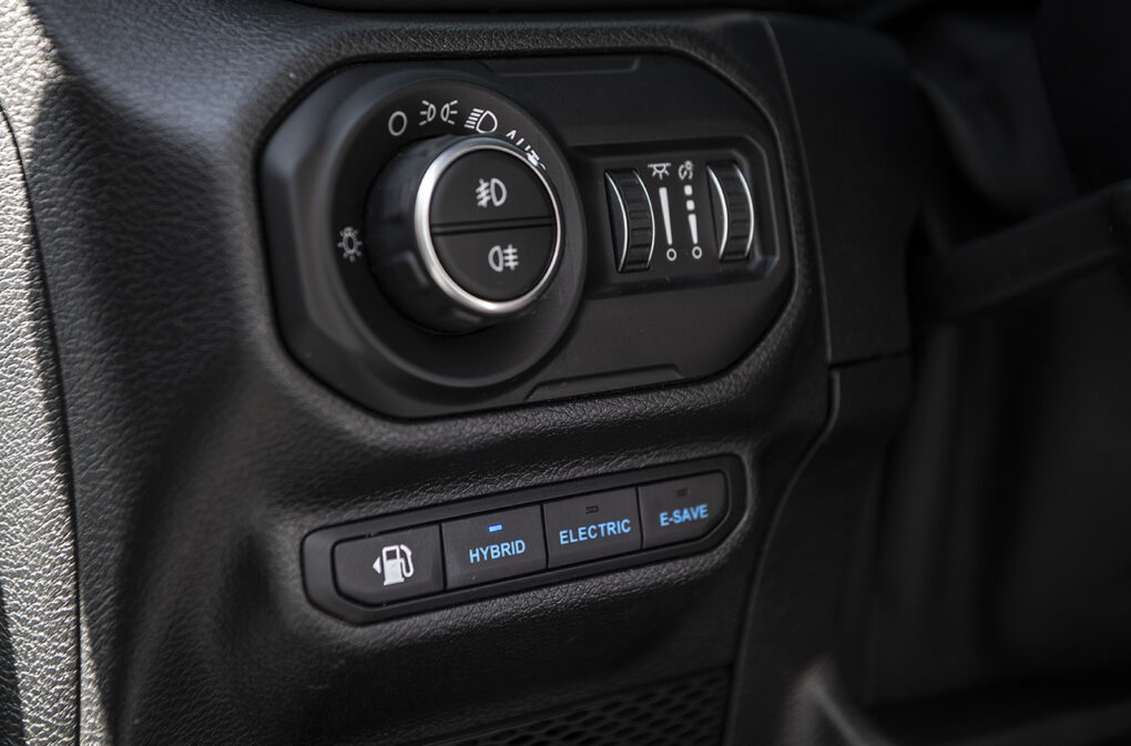 Jeep Wrangler Fahrmodi