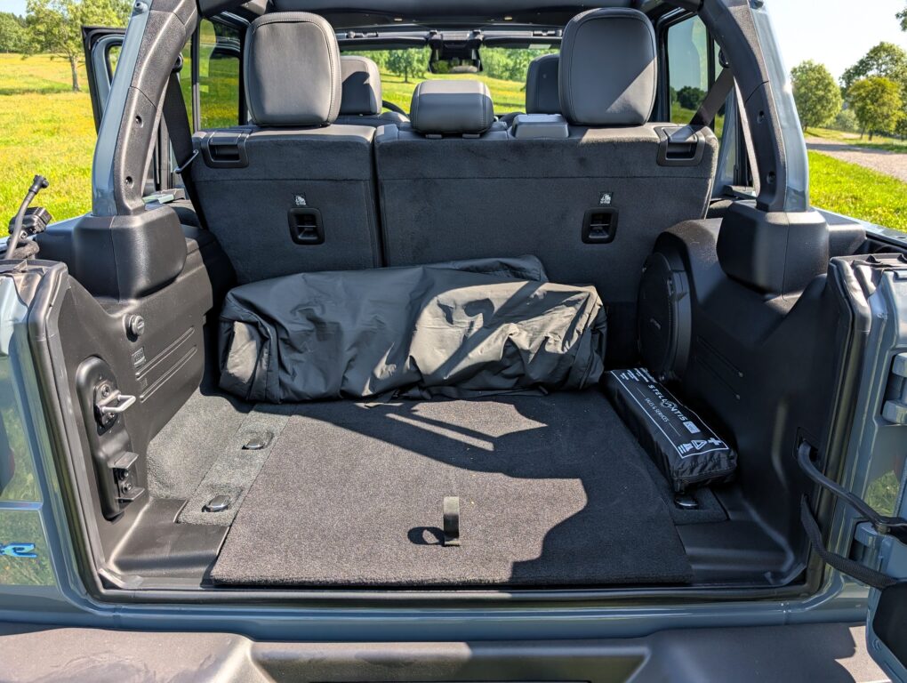 Jeep Wrangler Kofferraum