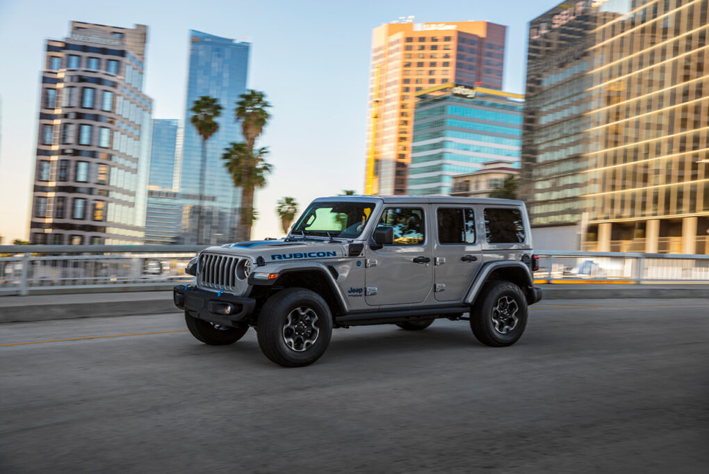 Jeep Wrangler Stadt