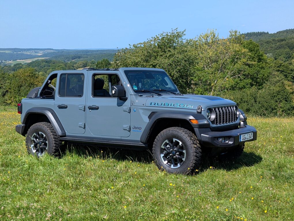 Jeep Wrangler ohne Hard Top