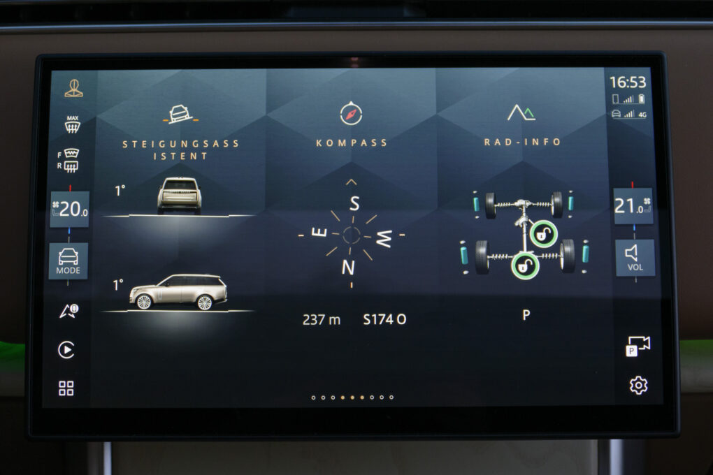 Land Rover Range Rover SV Off-Road Infos