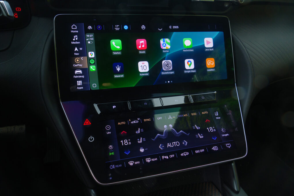 Maserati GT Folgore Infotainment