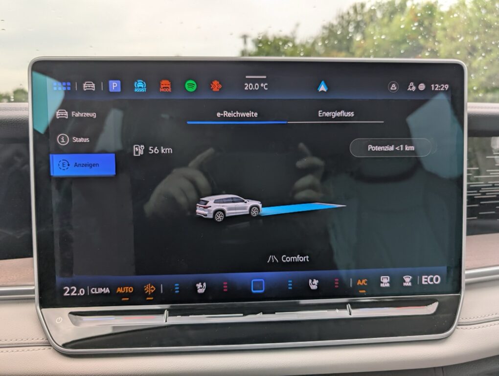 VW Tayron eHybrid Display 4