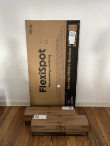Lieferumfang des Flexispot E7 Plus