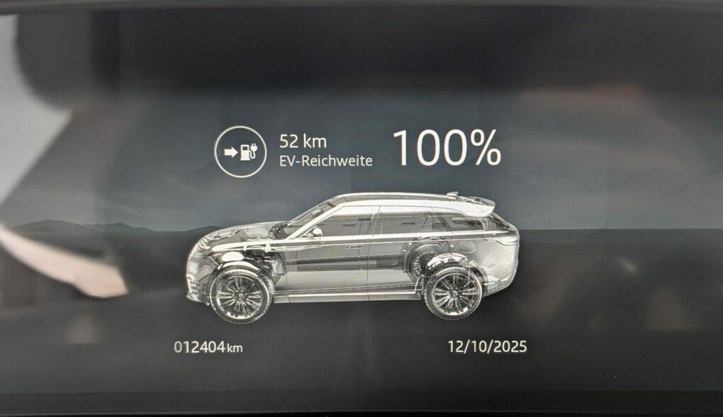 Range Rover Velar Reichweite