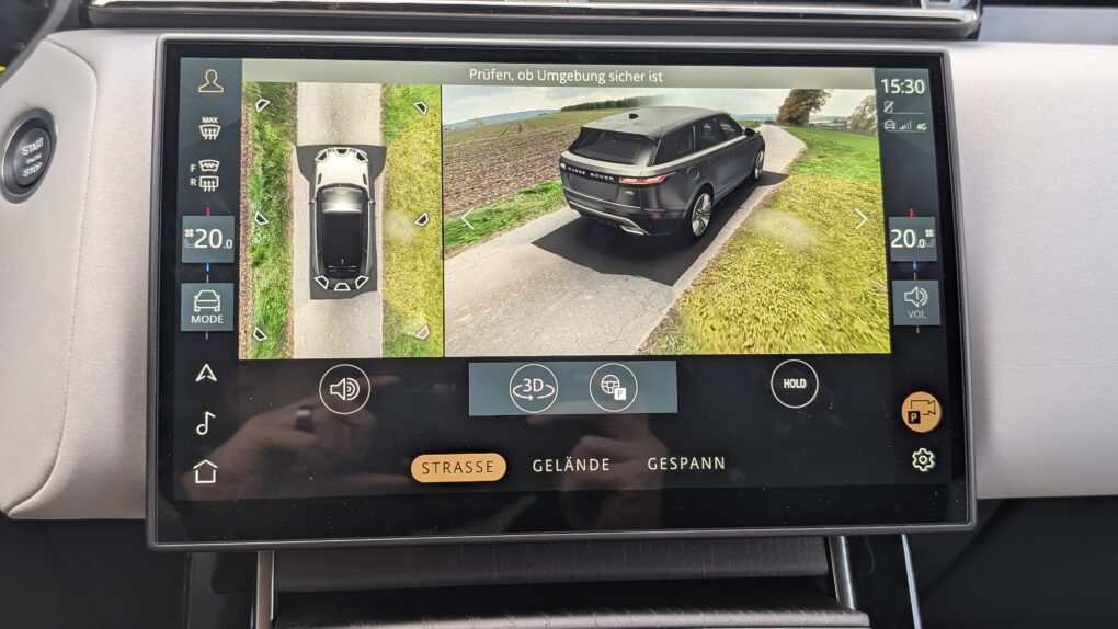 Ranger Rover Velar Kamera