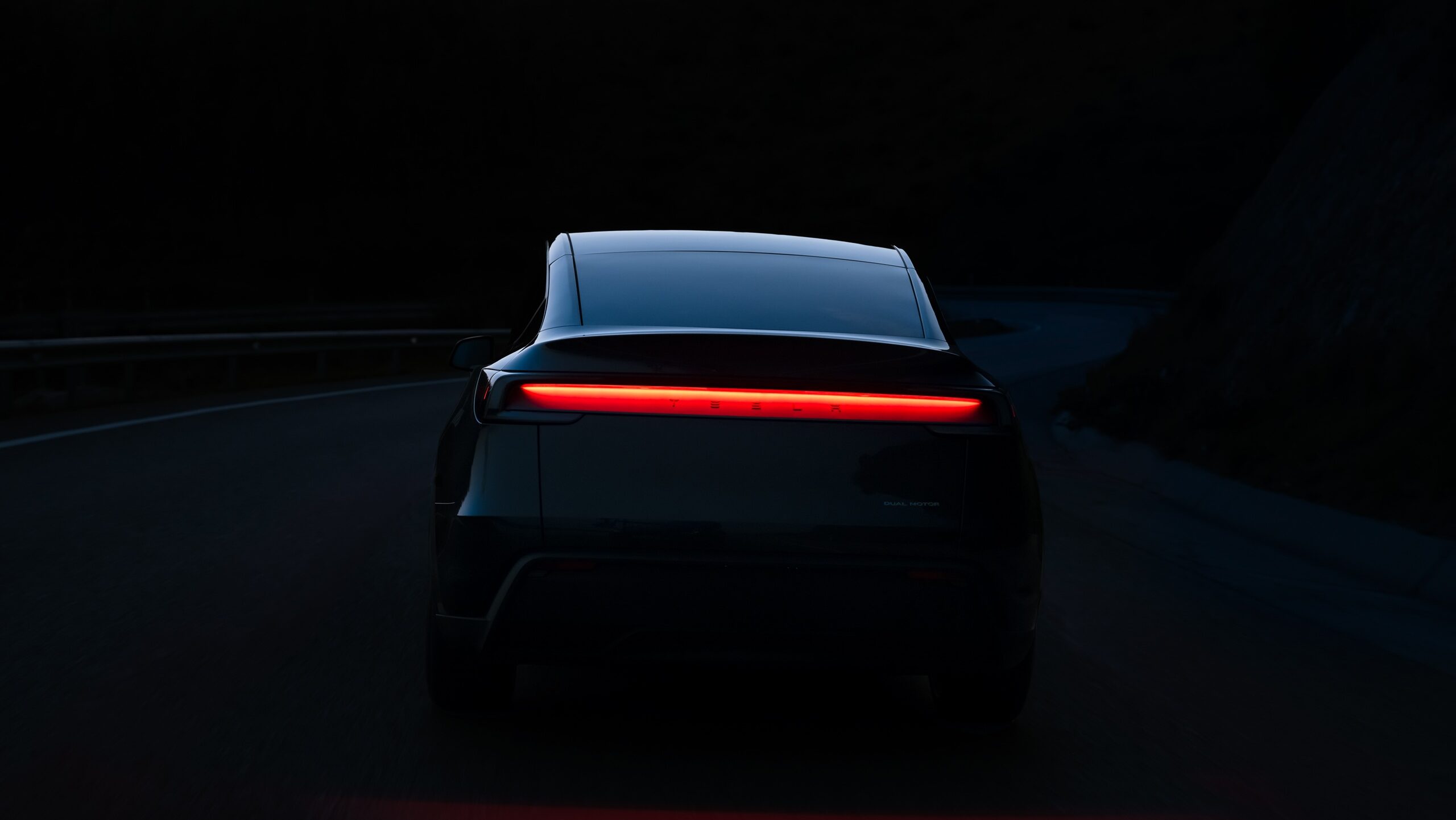 Tesla Model Y Heckansicht