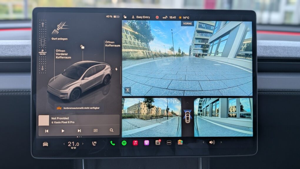 Tesla Model Y Kameras