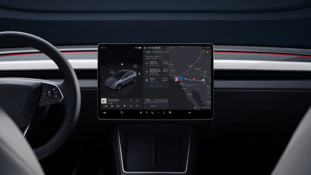 Tesla Model Y Reichweite