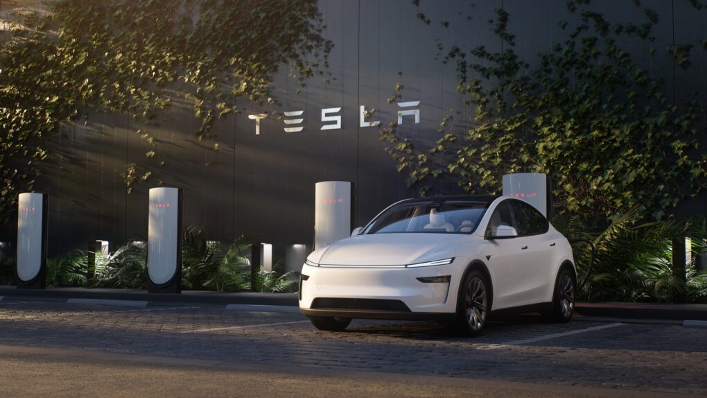 Tesla Model Y Supercharger